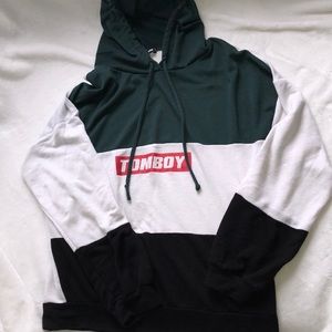 Fashion Nova tomboy sweatshirt